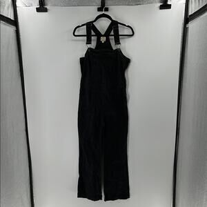 Torn by Ronny Kobo Women's Straight Leg Overalls - Black - 29